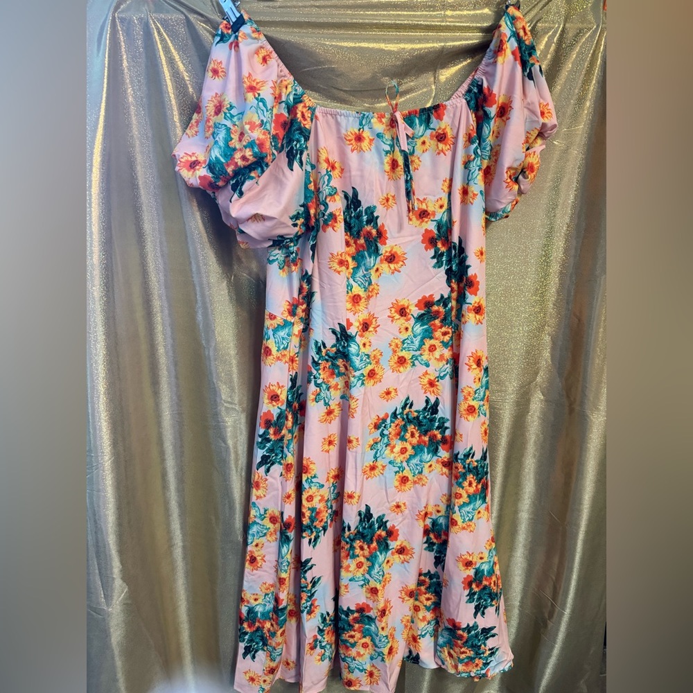 Knock Off Van Gogh Day Dress
